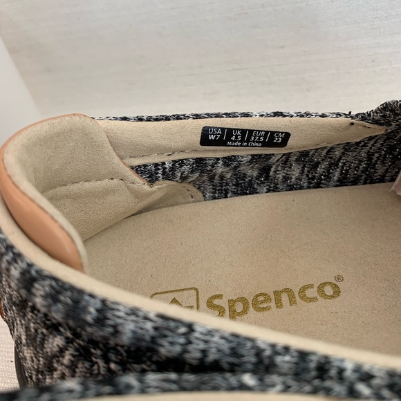 NWOT Spenco Black Knit Coastal Slip-On Loafers Woman’s 7 - Picture 12 of 13